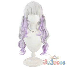 画像2: VTuber　紫咲シオン　部屋着　コスプレウィッグ　バーチャルYouTuber　コスプレ鬘　JUJUcosplay (2)