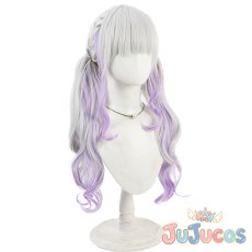 画像3: VTuber　紫咲シオン　部屋着　コスプレウィッグ　バーチャルYouTuber　コスプレ鬘　JUJUcosplay (3)