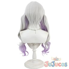 画像5: VTuber　紫咲シオン　部屋着　コスプレウィッグ　バーチャルYouTuber　コスプレ鬘　JUJUcosplay (5)