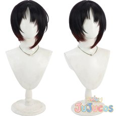 画像1: VTuber　如月れん　コスプレウィッグ　バーチャルYouTuber　コスプレ鬘　JUJUcosplay (1)