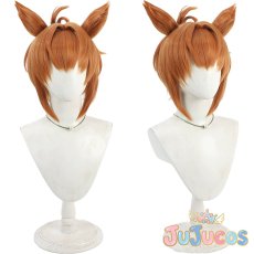 画像1: フリオーソ　コスプレウィッグ　ウマ娘プリティーダービー　コスプレ鬘　JUJUcosplay (1)