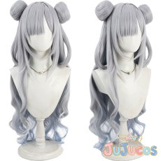 画像1: VTuber　花芽すみれ　第8衣装【中華風ファンタジー】　コスプレウィッグ　バーチャルYouTuber　コスプレ鬘　JUJUcosplay (1)