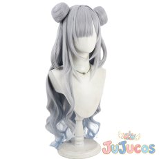 画像3: VTuber　花芽すみれ　第8衣装【中華風ファンタジー】　コスプレウィッグ　バーチャルYouTuber　コスプレ鬘　JUJUcosplay (3)