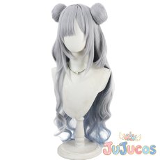 画像4: VTuber　花芽すみれ　第8衣装【中華風ファンタジー】　コスプレウィッグ　バーチャルYouTuber　コスプレ鬘　JUJUcosplay (4)