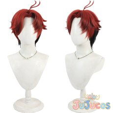 画像1: VTuber　柊ツルギ　コスプレウィッグ　バーチャルYouTuber　コスプレ鬘　JUJUcosplay (1)