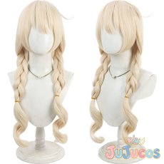 画像1: 双葉杏　なまけものフェアリー　コスプレウィッグ　アイドルマスター シンデレラガールズ　コスプレ鬘　JUJUcosplay (1)