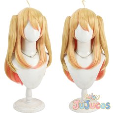 画像1: Vtuber　夜空メル　アセロラパワー衣装　コスプレウィッグ　バーチャルYouTuber　コスプレ鬘　JUJUcosplay (1)