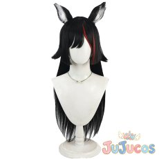 画像2: VTuber　大神ミオ　コスプレウィッグ　バーチャルYouTuber　コスプレ鬘　JUJUcosplay (2)