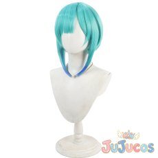 画像3: VTuber　潤羽るしあ　制服　コスプレウィッグ　バーチャルYouTuber　コスプレ鬘　JUJUcosplay (3)