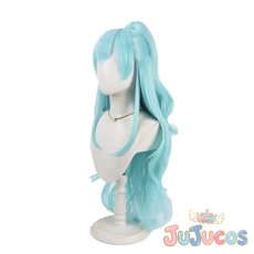 画像4: キュアアンジュ　コスプレウィッグ　HUGっと!プリキュア　コスプレ鬘　JUJUcosplay (4)