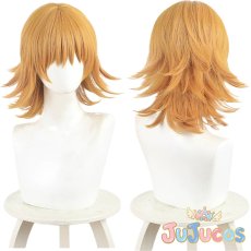 画像1: 桐原八重子　コスプレウィッグ　出禁のモグラ　コスプレ鬘　JUJUcosplay (1)