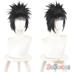 画像1: 猫附梗史郎　コスプレウィッグ　出禁のモグラ　コスプレ鬘　JUJUcosplay (1)