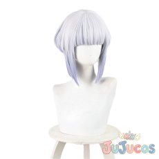 画像2: 白矢環　コスプレウィッグ　ロックは淑女の嗜みでして　コスプレ鬘　JUJUcosplay (2)