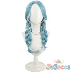 画像2: Vtuber　白波らむね　シンプル/Chill　コスプレウィッグ　バーチャルYouTuber　コスプレ鬘　JUJUcosplay (2)