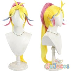 画像1: 夏海まなつ　コスプレウィッグ　トロピカル?ジュ!プリキュア　コスプレ鬘　JUJUcosplay (1)