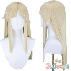 画像1: 弦巻こころ　コスプレウィッグ　BanG Dream!（バンドリ！）　コスプレ鬘　JUJUcosplay (1)