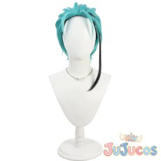 画像1: フロイド・リーチ　珊瑚の海のエタニティ・フロート　コスプレウィッグ　ツイステッドワンダーランド　コスプレ鬘　JUJUcosplay (1)