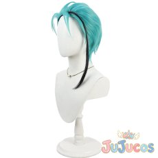 画像2: フロイド・リーチ　珊瑚の海のエタニティ・フロート　コスプレウィッグ　ツイステッドワンダーランド　コスプレ鬘　JUJUcosplay (2)