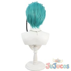 画像3: フロイド・リーチ　珊瑚の海のエタニティ・フロート　コスプレウィッグ　ツイステッドワンダーランド　コスプレ鬘　JUJUcosplay (3)