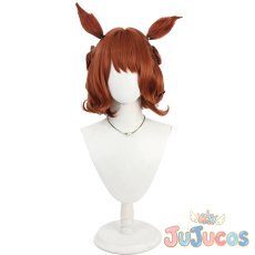 画像2: アストンマーチャン(バレンタイン)　コスプレウィッグ　ウマ娘プリティーダービー　コスプレ鬘　JUJUcosplay (2)
