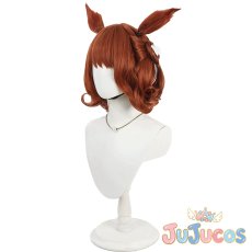画像4: アストンマーチャン(バレンタイン)　コスプレウィッグ　ウマ娘プリティーダービー　コスプレ鬘　JUJUcosplay (4)