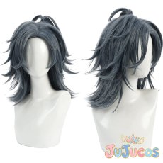 画像1: 大典太光世　コスプレウィッグ　刀剣乱舞　コスプレ鬘　JUJUcosplay (1)