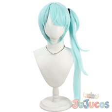 画像2: 槌永ヒヨリ　コスプレウィッグ　ブルーアーカイブ　コスプレ鬘　JUJUcosplay (2)