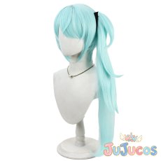 画像3: 槌永ヒヨリ　コスプレウィッグ　ブルーアーカイブ　コスプレ鬘　JUJUcosplay (3)