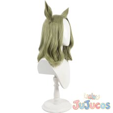 画像4: エアメサイア　勝負服　コスプレウィッグ　ウマ娘プリティーダービー　コスプレ鬘　JUJUcosplay (4)