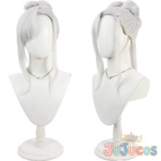 画像1: 浅黄睦月(正月)　コスプレウィッグ　ブルーアーカイブ　コスプレ鬘　JUJUcosplay (1)