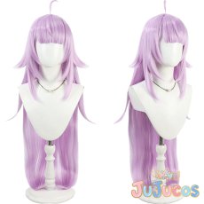 画像1: VTuber　猫又おかゆ　ぺるそにゃ〜りすぺくと　コスプレウィッグ　バーチャルYouTuber　コスプレ鬘　JUJUcosplay (1)