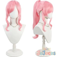 画像1: 桃山みらい　コスプレウィッグ　キラッとプリ☆チャン　コスプレ鬘　JUJUcosplay (1)