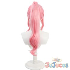 画像5: 桃山みらい　コスプレウィッグ　キラッとプリ☆チャン　コスプレ鬘　JUJUcosplay (5)
