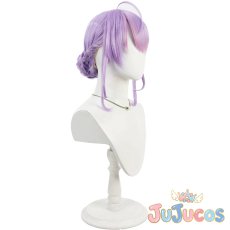 画像3: VTuber　梢桃音　チャイナ風メイドドレス　コスプレウィッグ　バーチャルYouTuber　コスプレ鬘　JUJUcosplay (3)