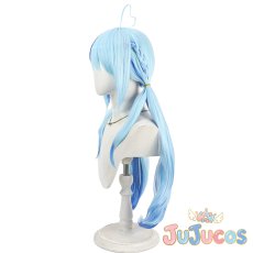 画像4: Vtuber　雪花ラミィ　サイバー衣装　コスプレウィッグ　バーチャルYouTuber　コスプレ鬘　JUJUcosplay (4)