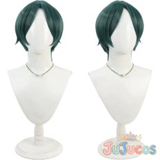 画像1: 遊摺部従児　コスプレウィッグ　桃源暗鬼　コスプレ鬘　JUJUcosplay (1)
