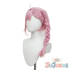 画像3: VTuber　結城さくな　和風メイド　コスプレウィッグ　バーチャルYouTuber　コスプレ鬘　JUJUcosplay (3)