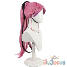 画像4: キュアキッス　コスプレウィッグ　キミとアイドルプリキュア♪　コスプレ鬘　JUJUcosplay (4)