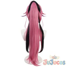 画像5: キュアキッス　コスプレウィッグ　キミとアイドルプリキュア♪　コスプレ鬘　JUJUcosplay (5)