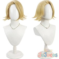 画像1: 漣水鶏　コスプレウィッグ　桃源暗鬼　コスプレ鬘　JUJUcosplay (1)