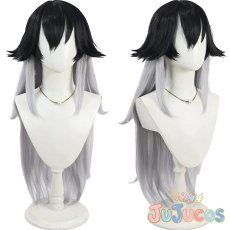 画像1: K　コスプレウィッグ　勝利の女神：NIKKE　コスプレ鬘　JUJUcosplay (1)