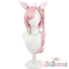 画像2: VTuber　結城さくな　和風メイド　サイドテール　コスプレウィッグ　バーチャルYouTuber　コスプレ鬘　JUJUcosplay (2)