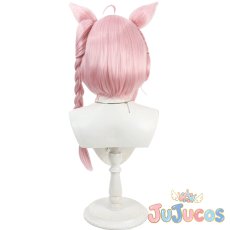 画像3: VTuber　結城さくな　和風メイド　サイドテール　コスプレウィッグ　バーチャルYouTuber　コスプレ鬘　JUJUcosplay (3)