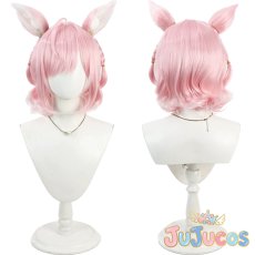 画像1: VTuber　結城さくな　和風メイド　ショートカット　コスプレウィッグ　バーチャルYouTuber　コスプレ鬘　JUJUcosplay (1)