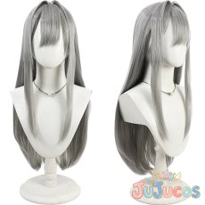 画像1: 紅蓮　レーサーズハイ　コスプレウィッグ　勝利の女神：NIKKE　コスプレ鬘　JUJUcosplay (1)