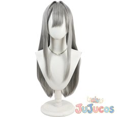 画像2: 紅蓮　レーサーズハイ　コスプレウィッグ　勝利の女神：NIKKE　コスプレ鬘　JUJUcosplay (2)