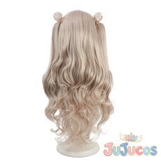 画像5: VTuber　町田ちま　ロリータメイド　コスプレウィッグ　バーチャルYouTuber　コスプレ鬘　JUJUcosplay (5)