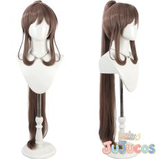 画像1: ノワール　野球　コスプレウィッグ　勝利の女神：NIKKE　コスプレ鬘　JUJUcosplay (1)