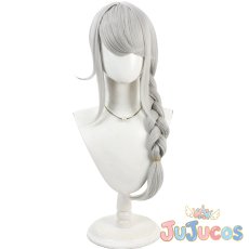 画像2: 霧藤希　コスプレウィッグ　HUNDRED LINE -最終防衛学園-（ハンドレッドライン）　コスプレ鬘　JUJUcosplay (2)