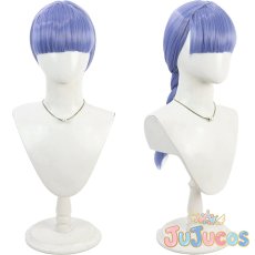 画像1: 喪白もこ　コスプレウィッグ　HUNDRED LINE -最終防衛学園-（ハンドレッドライン）　コスプレ鬘　JUJUcosplay (1)